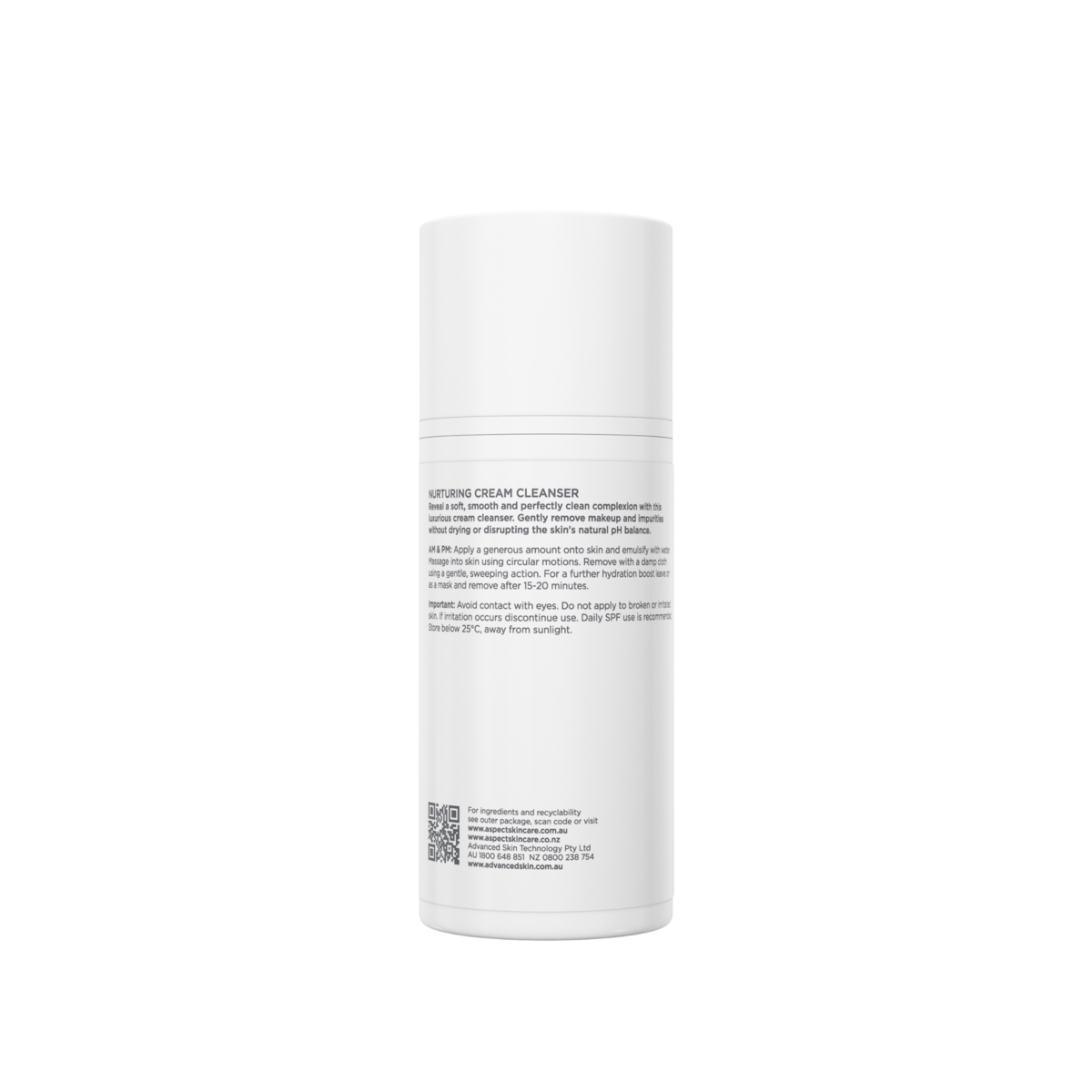 Aspect Dr Nurturing Cream Cleanser